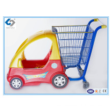 Good Quality Baby Shopping Trolleys with Plastic Toy Car
